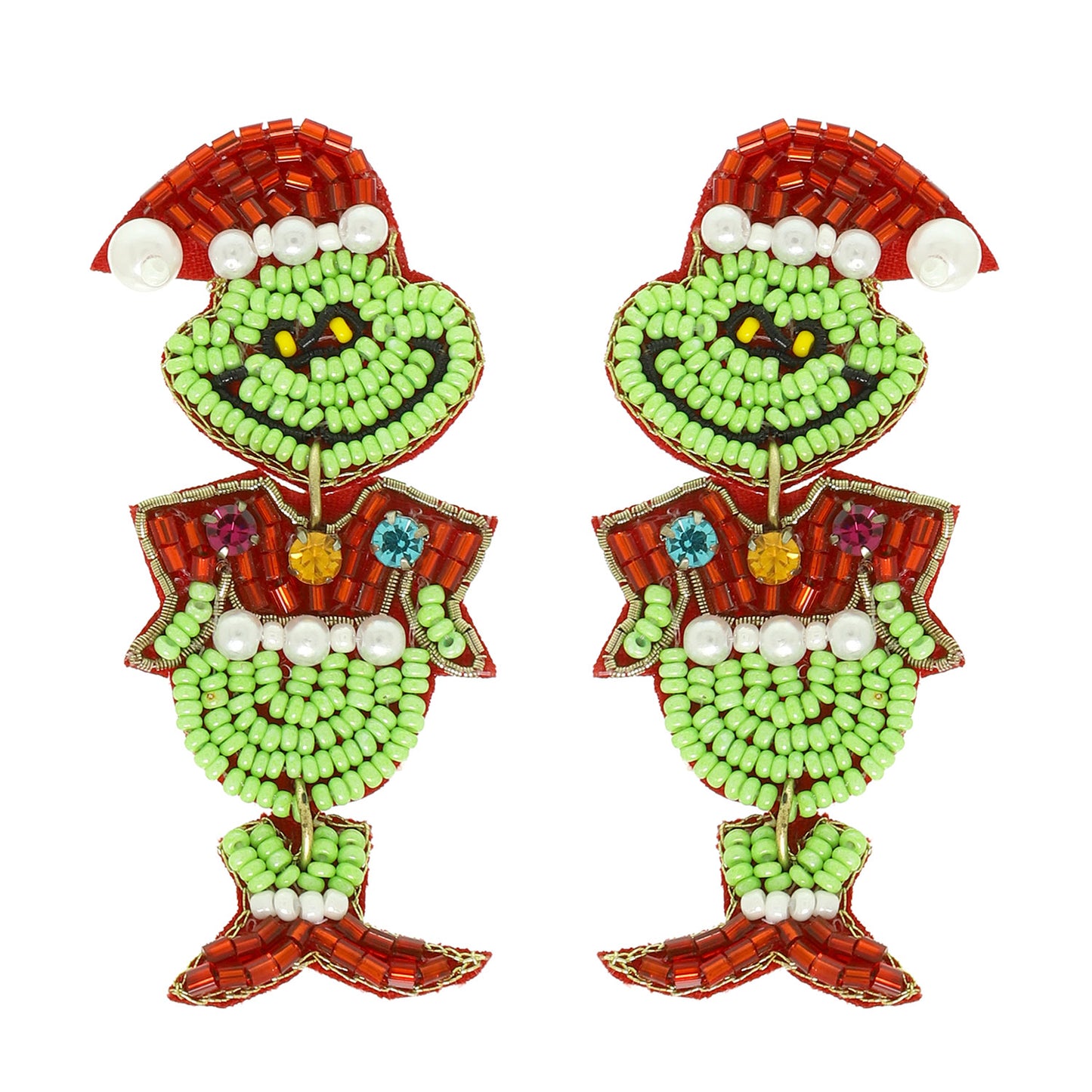 Mr. Grinch Earrings