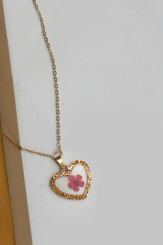 Golden Floral Necklace