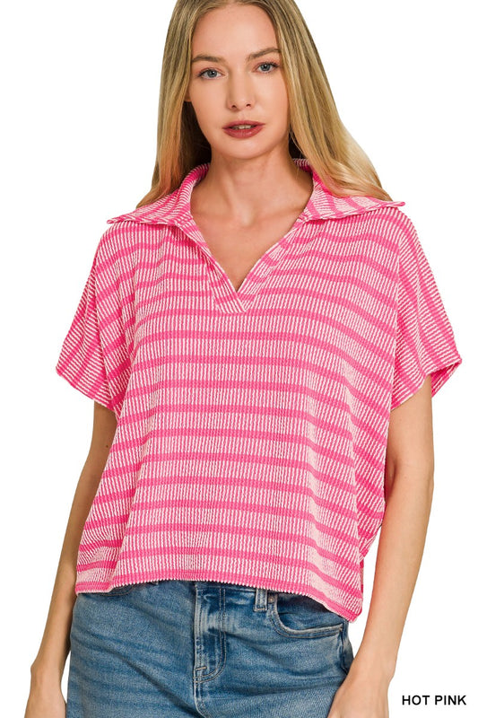 Olivia Striped Top