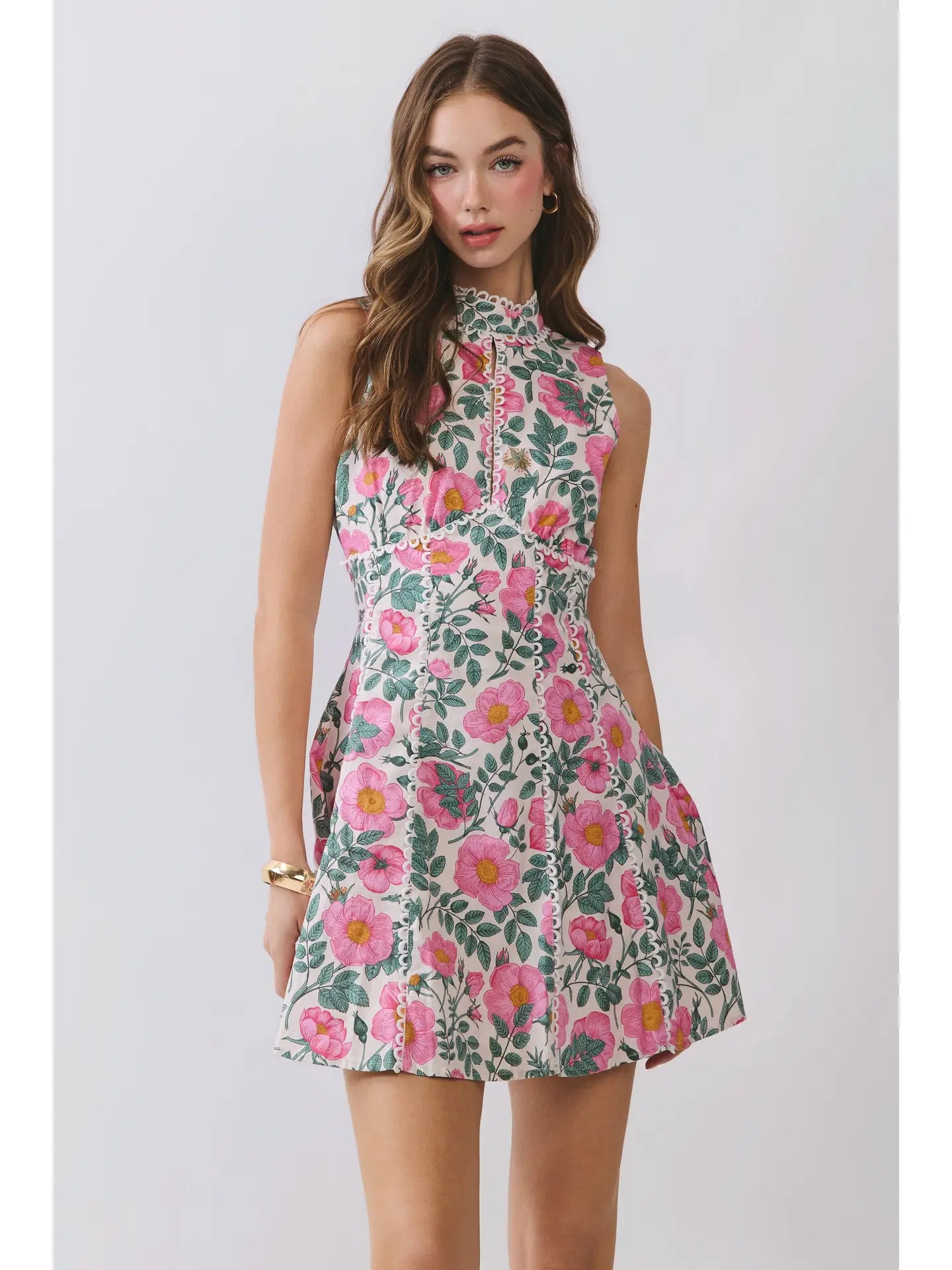 Natasha Floral Mini Dress
