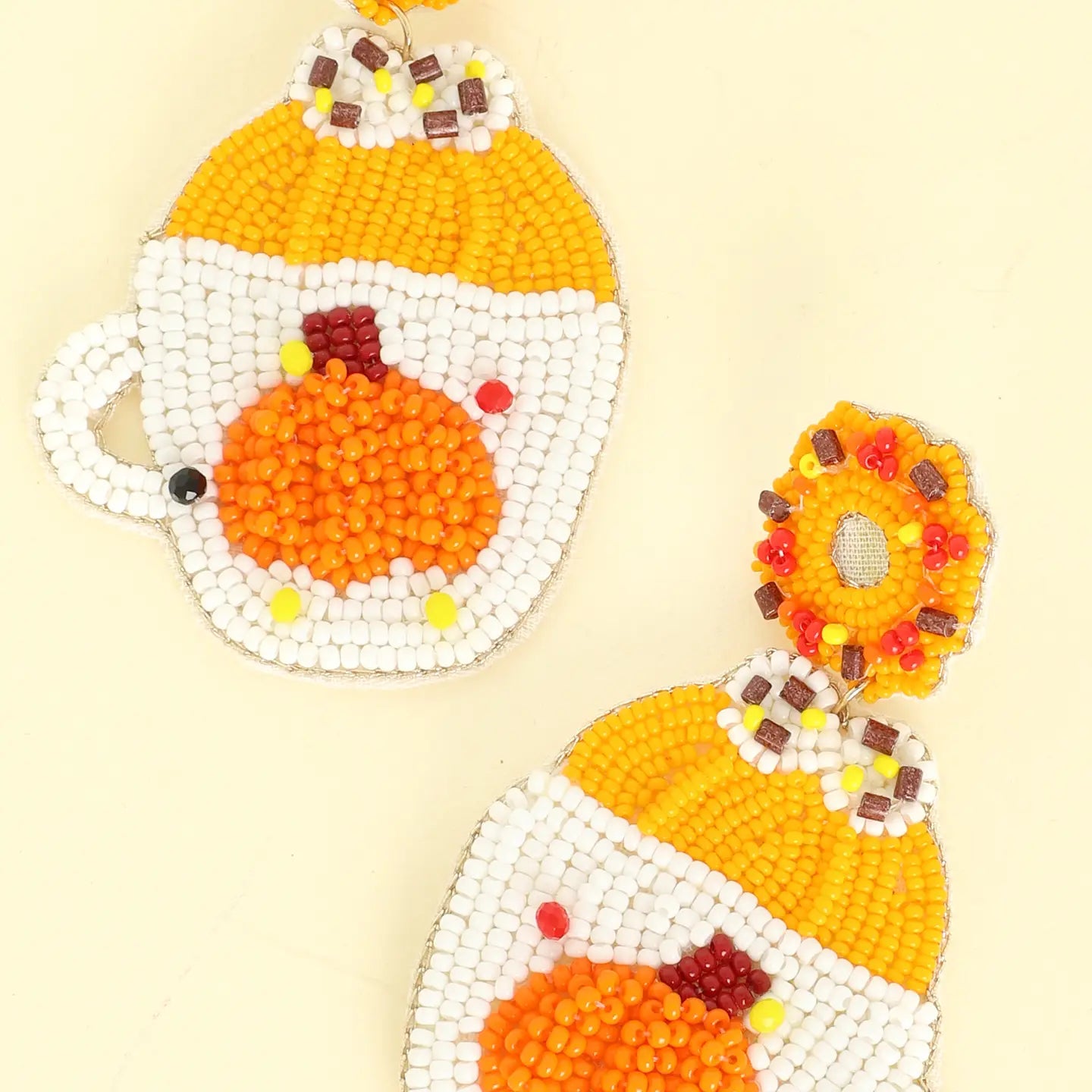 Pumpkin Latte Earrings