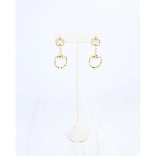 Logan Horsebit Earrings