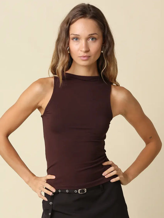 Mandy Mock Neck Top