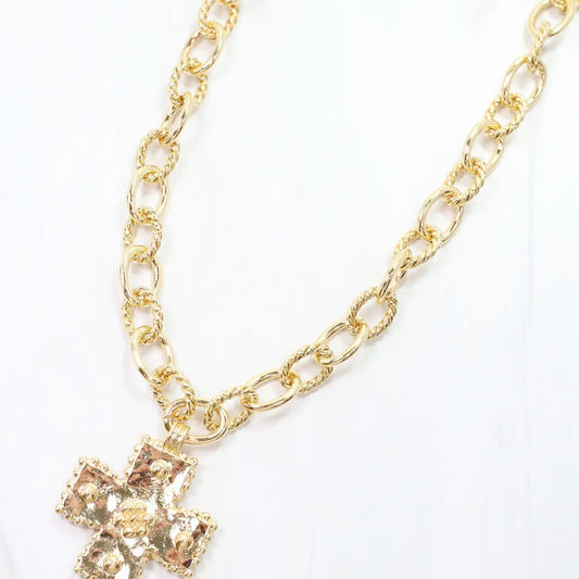 Miranda Cross Necklace