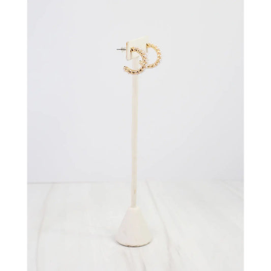 Morganton Pearl Hoops