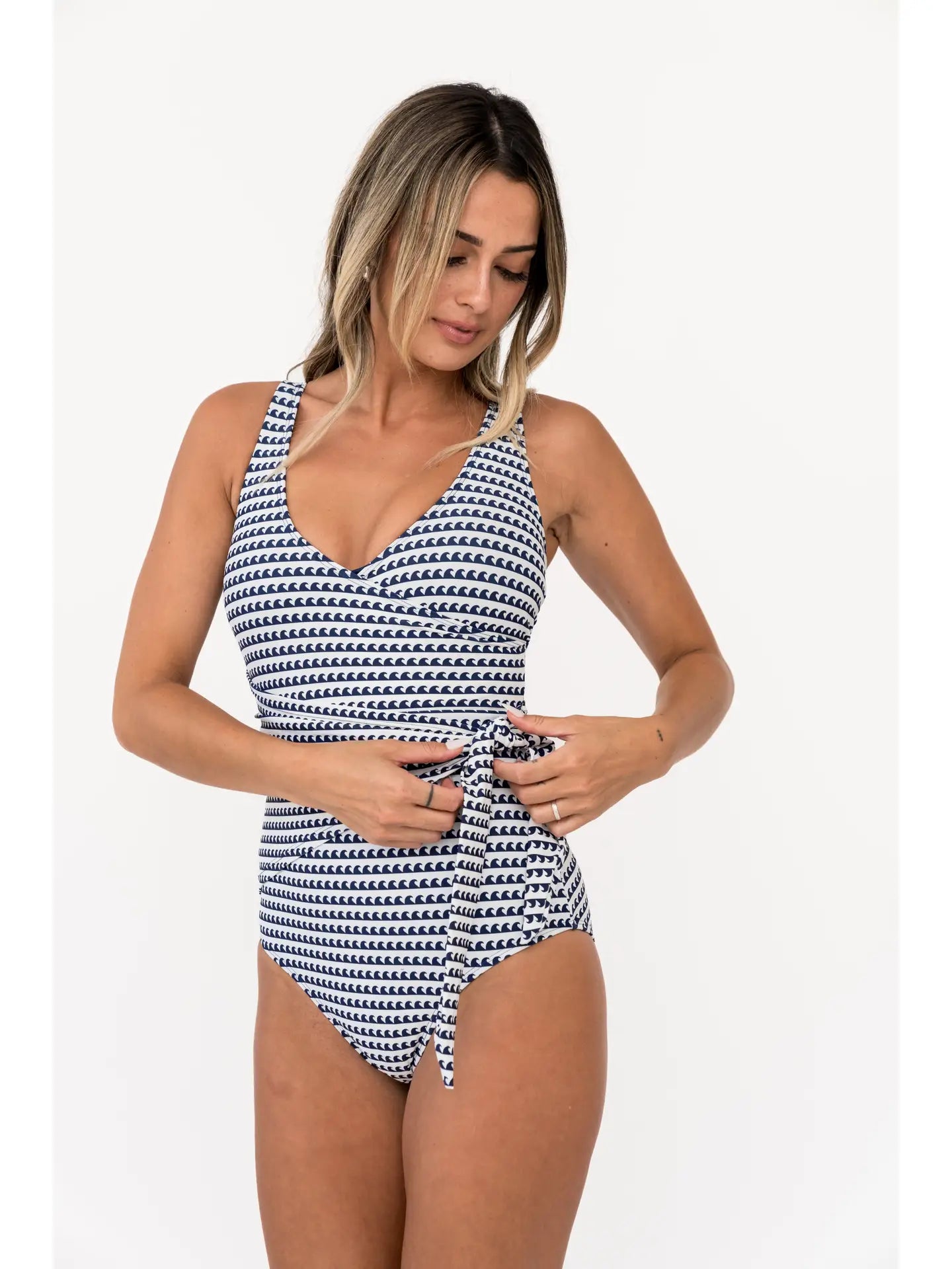 Ellis Wrap One Piece Swimsuit