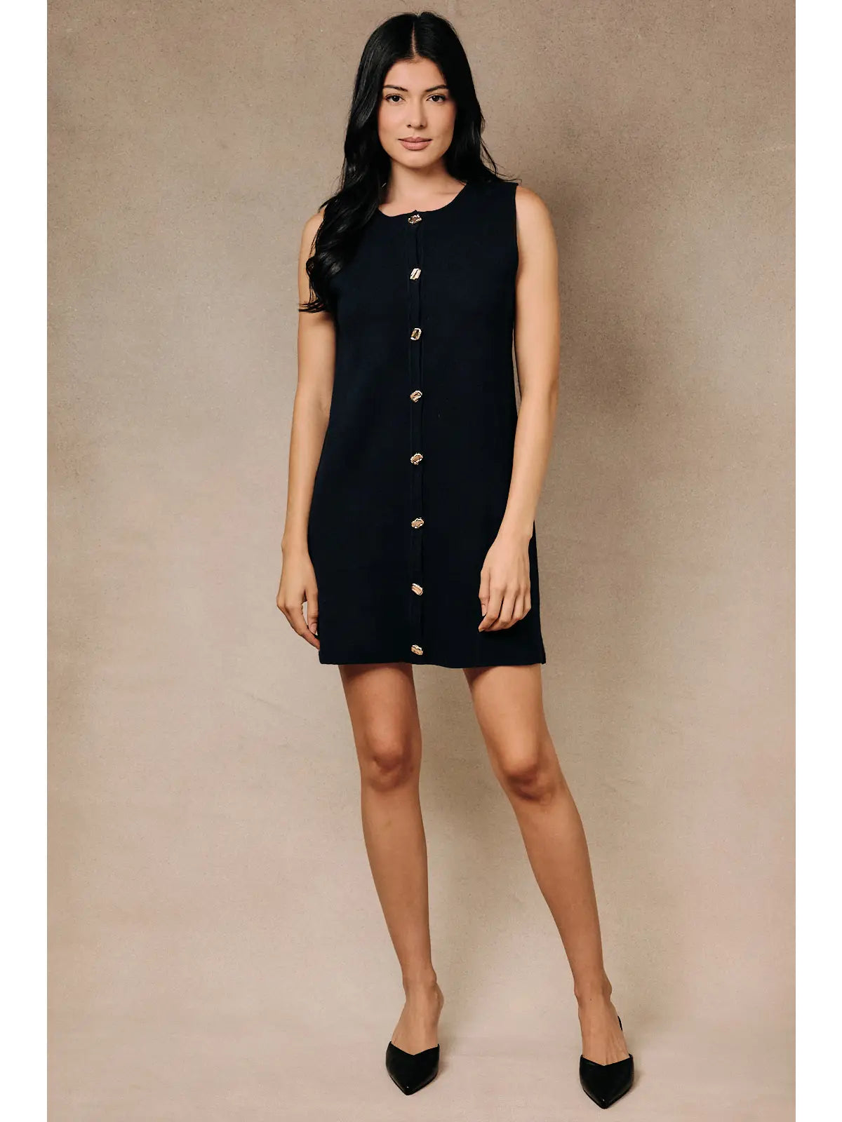 Nia Navy Mini Dress