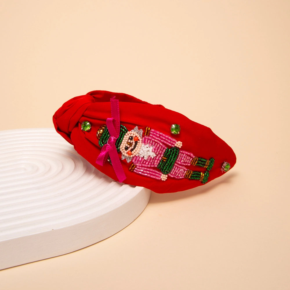 Crystal & Bow Headband