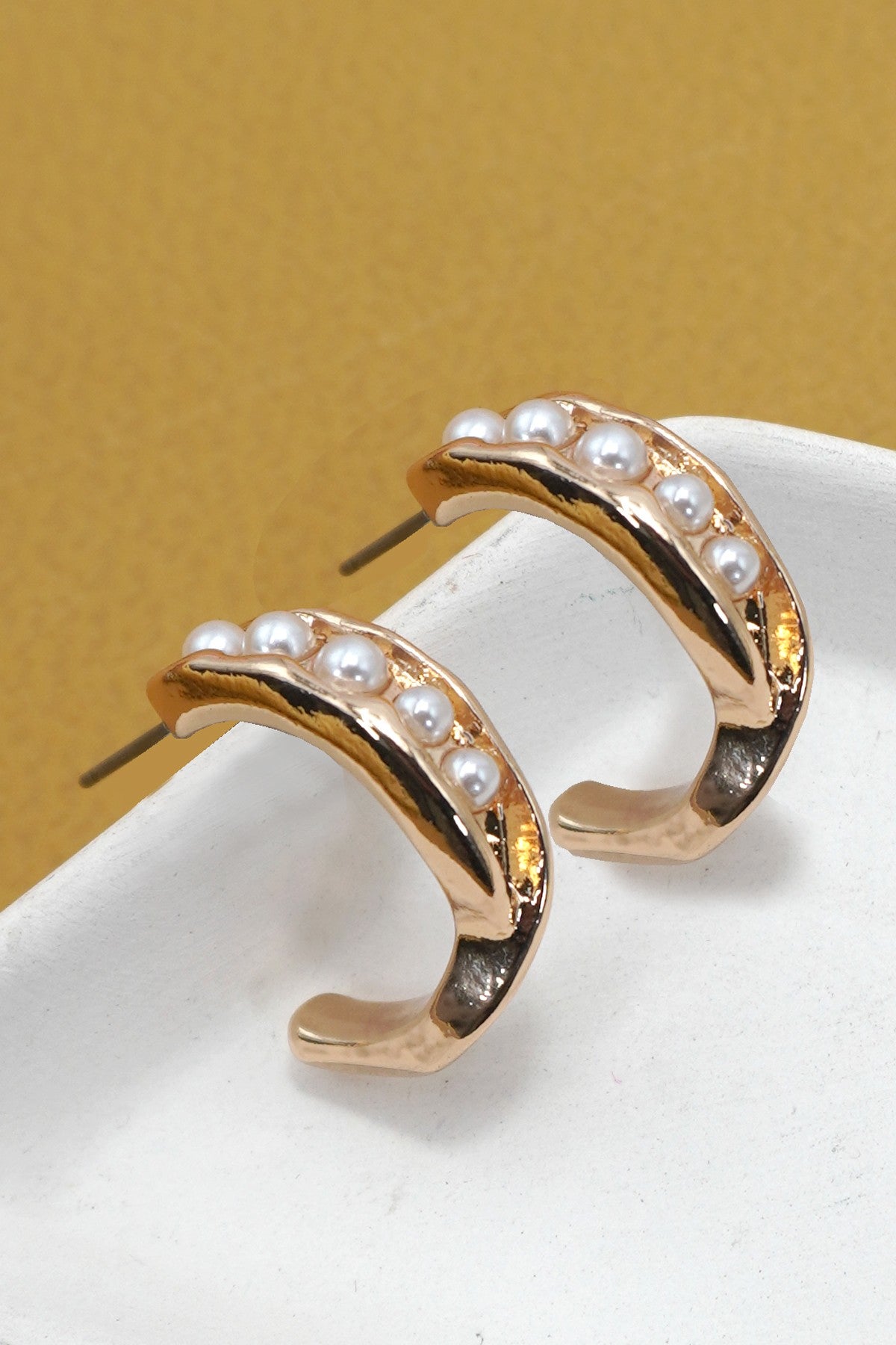 Openly Pearl Hoops
