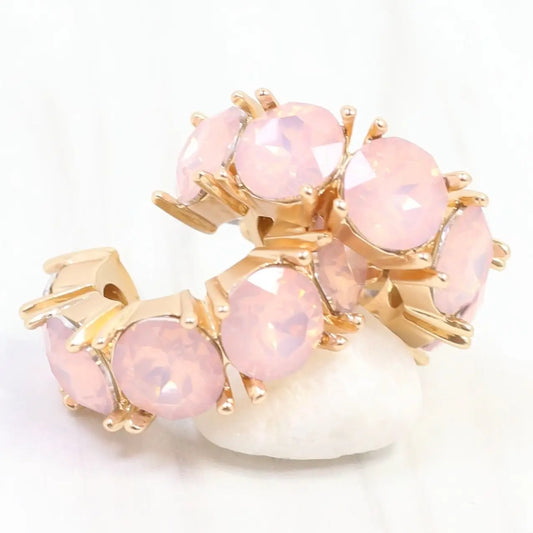 Roxanne Rhinestone Hoops