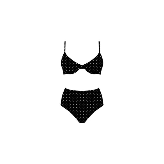 Parker Polka Dot Bikini Set
