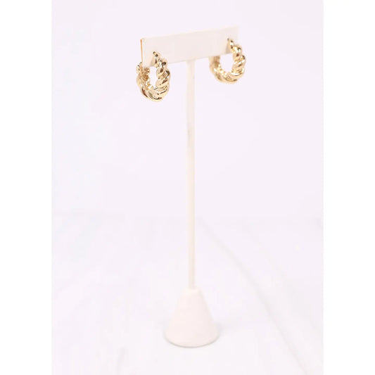 Raleigh Gold Hoops