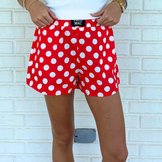 LULU MAC Polka Dot Shorts