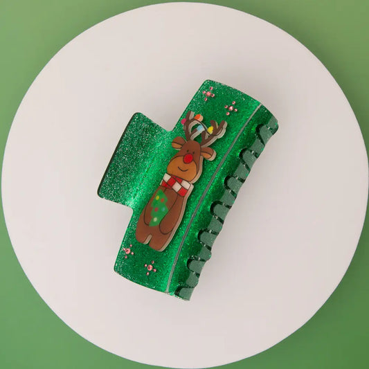 Reindeer Claw Clip
