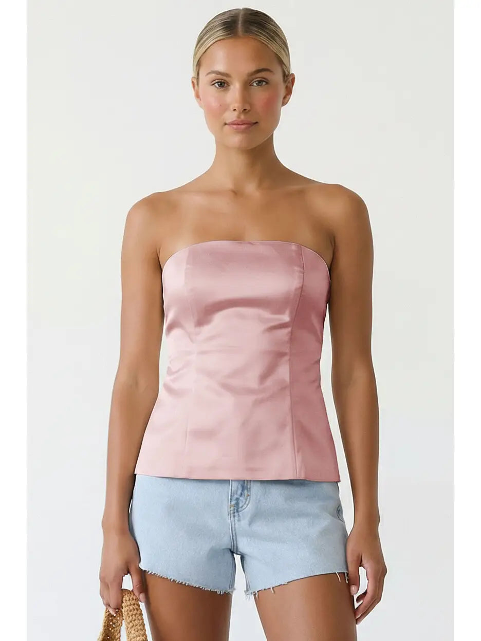 Aveline Satin Blouse