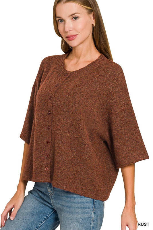Surreal Short Sleeve Sweater