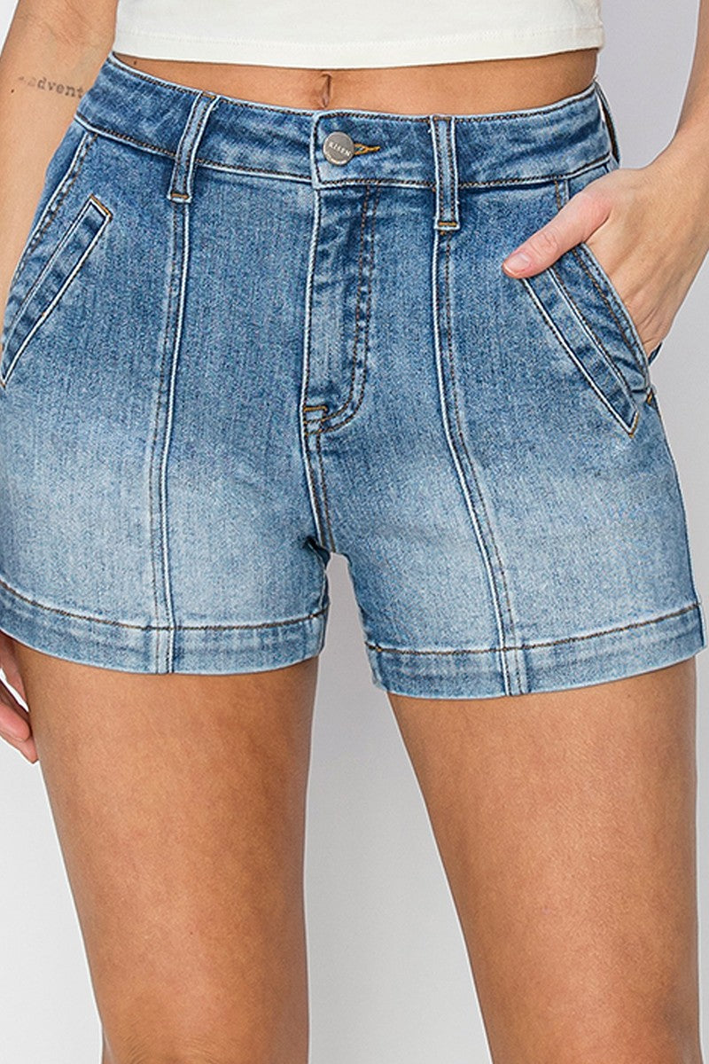Sassie Front Seam Shorts