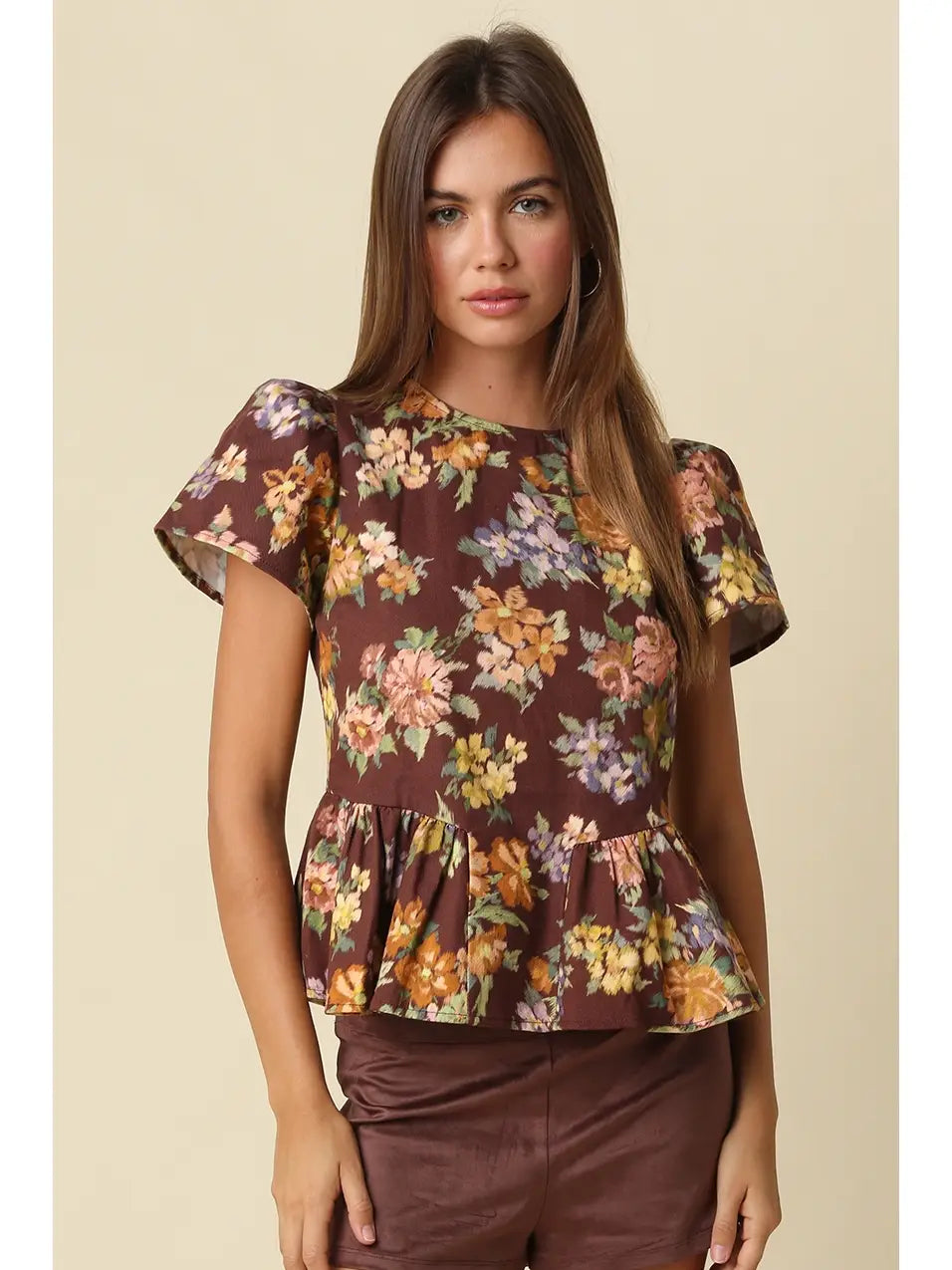 Stella Peplum Top