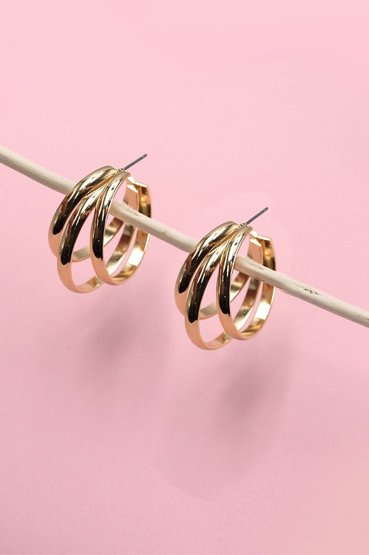 Triple Thick Hoops